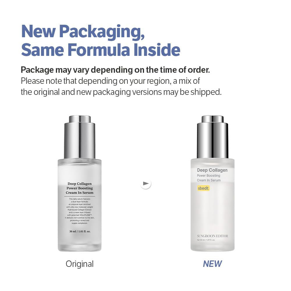 Deep Collagen Power Serum Cream – Anti-Wrinkle Hydrating Boost