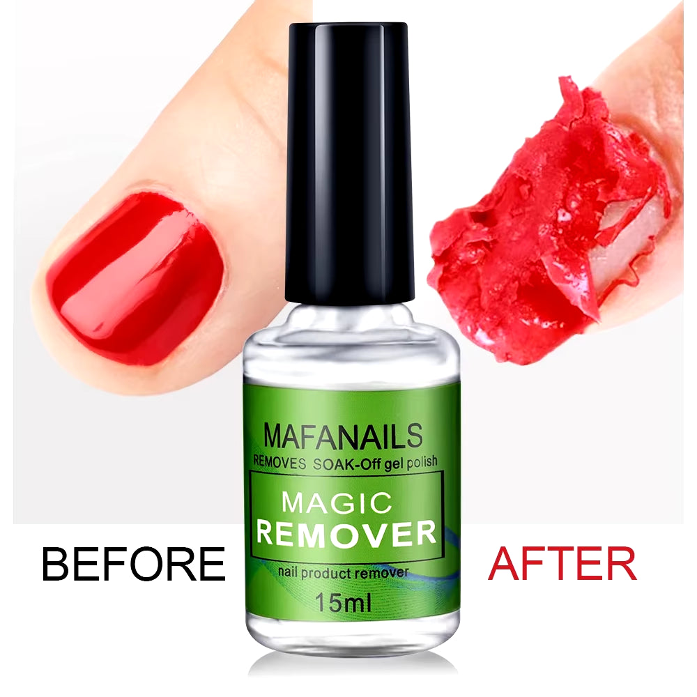 Magic Nail Gel Remover – Fast UV Polish Dissolver 15ml