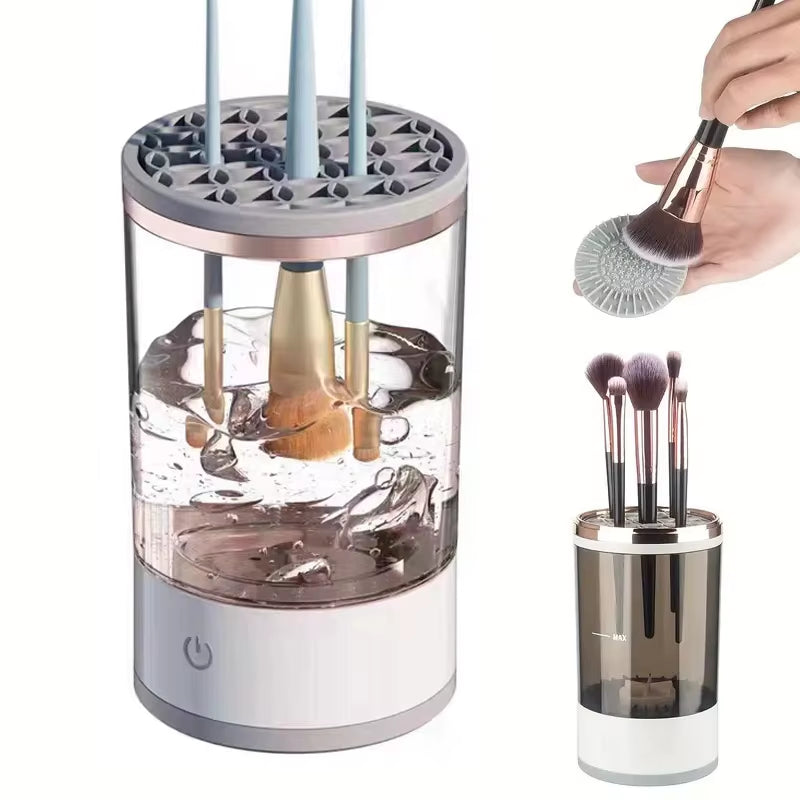 USB Electric Makeup Brush Cleaner – Quick & Portable