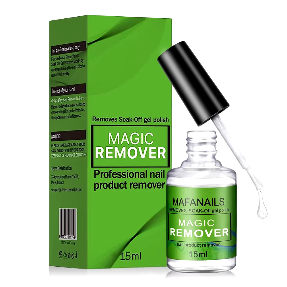 Magic Nail Gel Remover – Fast UV Polish Dissolver 15ml