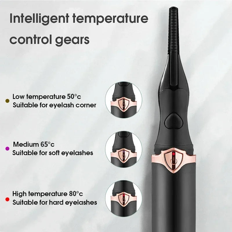 2-in-1 Heated Eyelash Curler USB Beauty Tool
