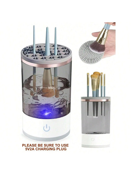 USB Electric Makeup Brush Cleaner – Quick & Portable