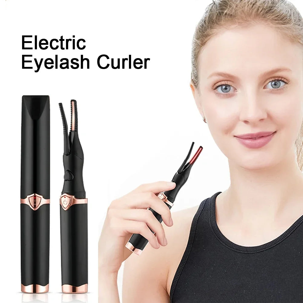 2-in-1 Heated Eyelash Curler USB Beauty Tool